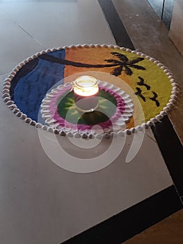 India`s cultur rangoli