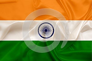 India Silk flag