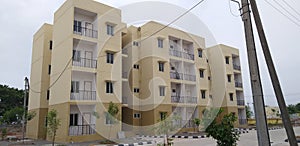 In india small apartments are constructed and donated to economical weaker people by governments.