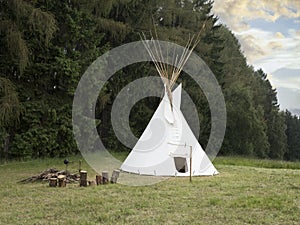 Indian american wigwam