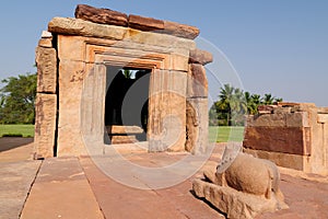 Indian ancient architeckture in Pattadakal