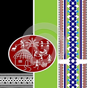 Indian Art background