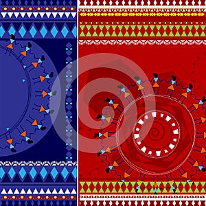 Indian Art background