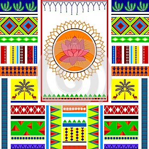 Indian Art background