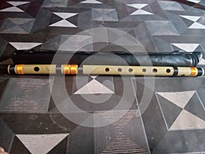 Indian B skills Bambu flute photo