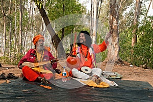 Indian baul folk singers