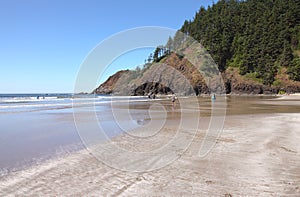 Indian beach Ecola state park, Oregon coast.