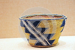 Indian Beaded Basket photo