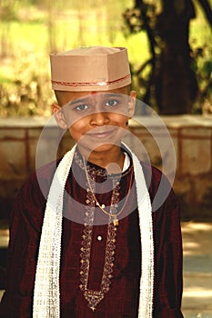 Indian boy traditional dress