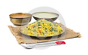 Indian Breakfast Dish Poha