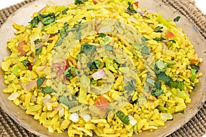 Indian Breakfast Dish Poha