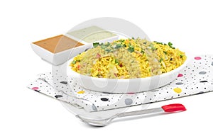 Indian Breakfast Dish Poha photo