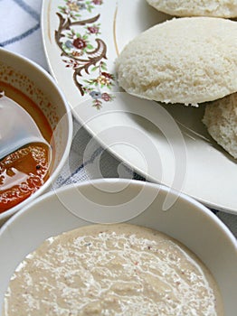Indian breakfast -idly