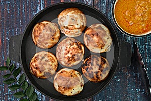 Indian breakfast kuzhi paniyaram