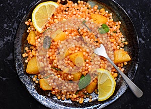 Indian breakfast-sabudana khichdi