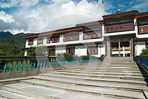 Indian buddhistic monastery