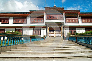 Indian buddhistic monastery