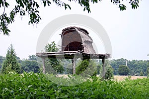 Indian Burial Hut photo