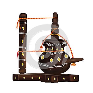 Indian butter making bilona