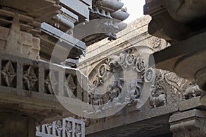 Indian carving style from old hindu temple