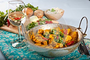 Indian chicken curry