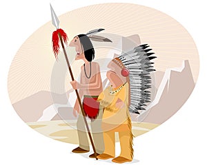 Indian and chief photo