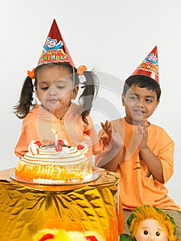 Indian children birthday