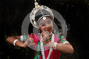 Indian Classical dancer