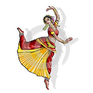 Indian Classical Dancer