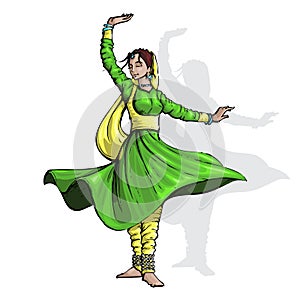 Indian Classical Dancer