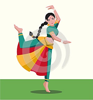 Indian Classical Dancer