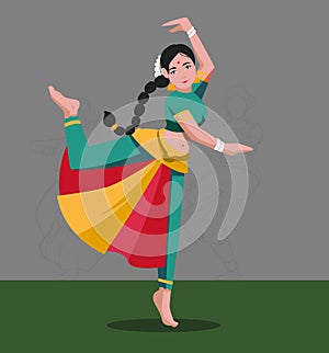 Indian Classical Dancer