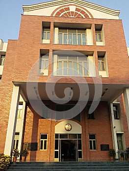 Indian college maharaja aggression delhi university front view