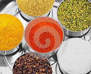Indian Colorful Spices