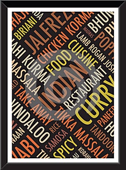 Indian colourful a4 background