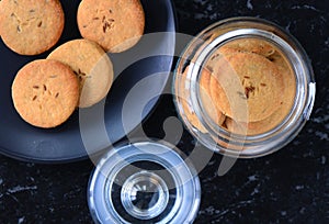 Indian cookies or jeera biscuits