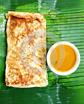 Indian cooking Murtabak ethnic food