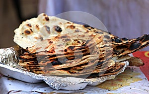 Indian corn rotis