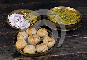 Indian Cuisine Dal Baati