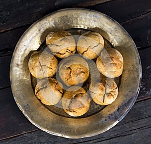 Indian Cuisine Dal Baati