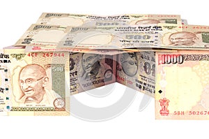 Indian currency house