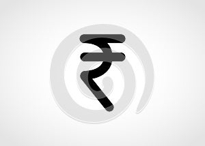 Indian currency Symbol vector icon