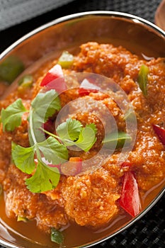 Indian Curry Chicken Jalfrezi photo