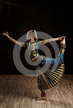 Indian dance Bharatanatyam exponent