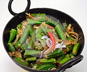 Indian Dish-Bhindi Masala