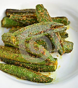 Indian Dish-Bhindi Masala