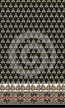 Textile Digital Design Fabric Print Wallpaper Stock photo