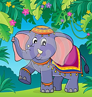 Indian elephant theme image 2