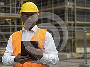 Indian engineer, portrait