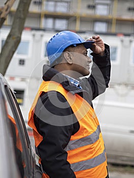 Indian engineer, portrait